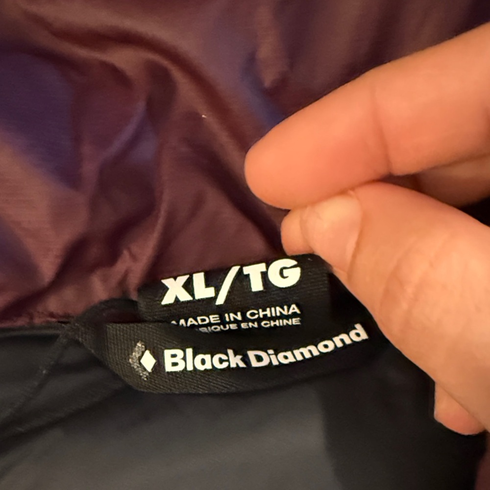 Black Diamond Down Puffer Jacket - image 3